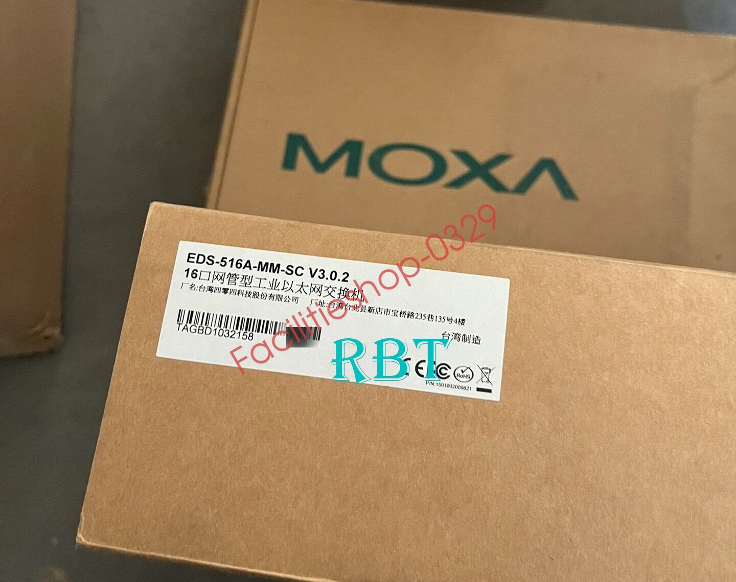 MOXA EDS-516A-MM-SC Industrial Ethernet Switche brand new DHL/FedEx