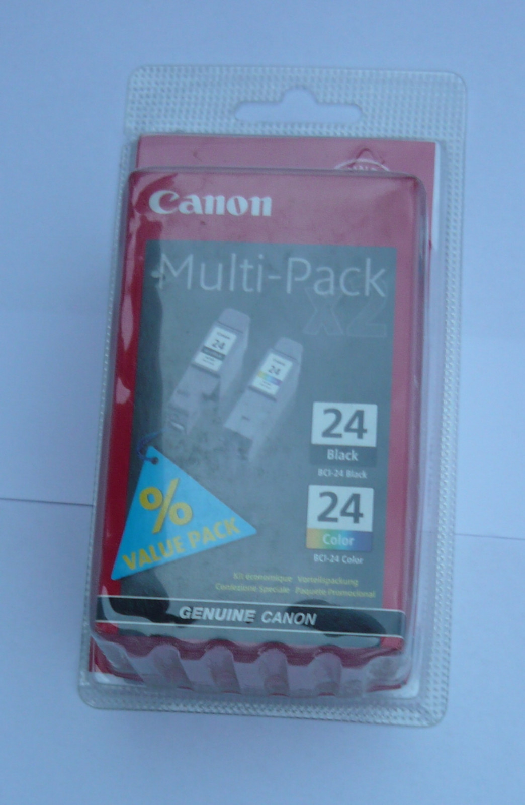 Canon BCI-24 ink cartridge multipack color, black