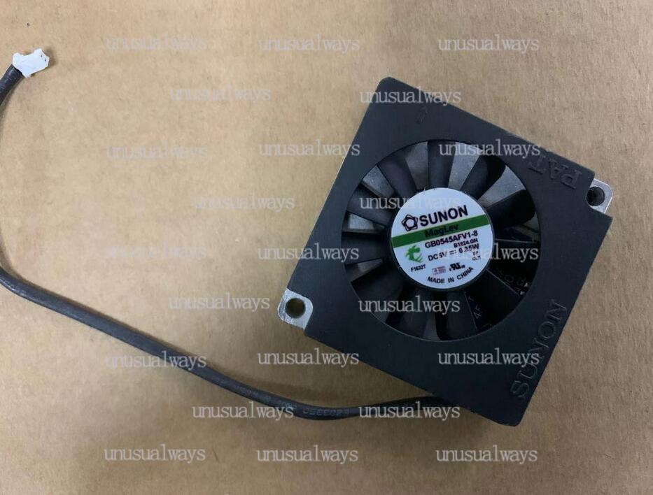 1PCS SUNON Cooling Fan GB0545AFV1-8 DC 5V 0.35W 45*10MM 2 wire New