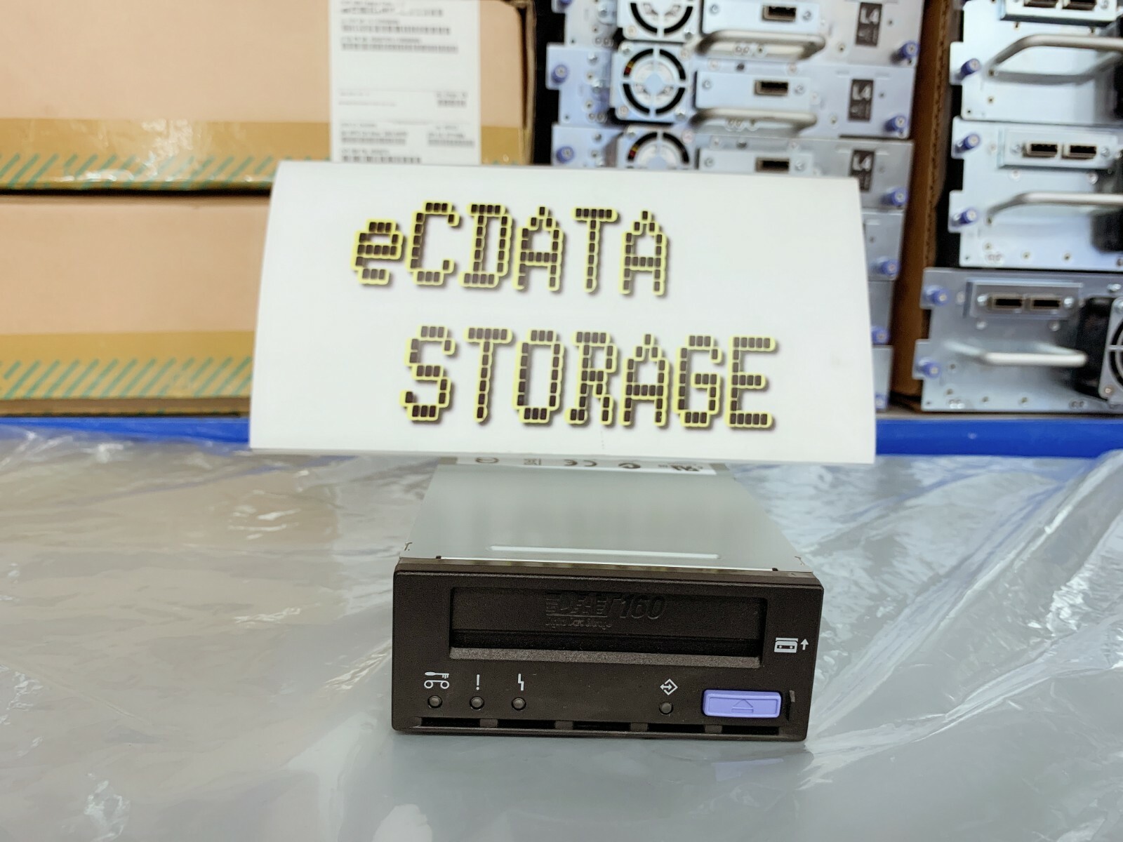 IBM DAT160 80/160GB HH SAS INTERNAL 3.5" TAPE DRIVE PN: 46C2214 FRU PN: 46C2215