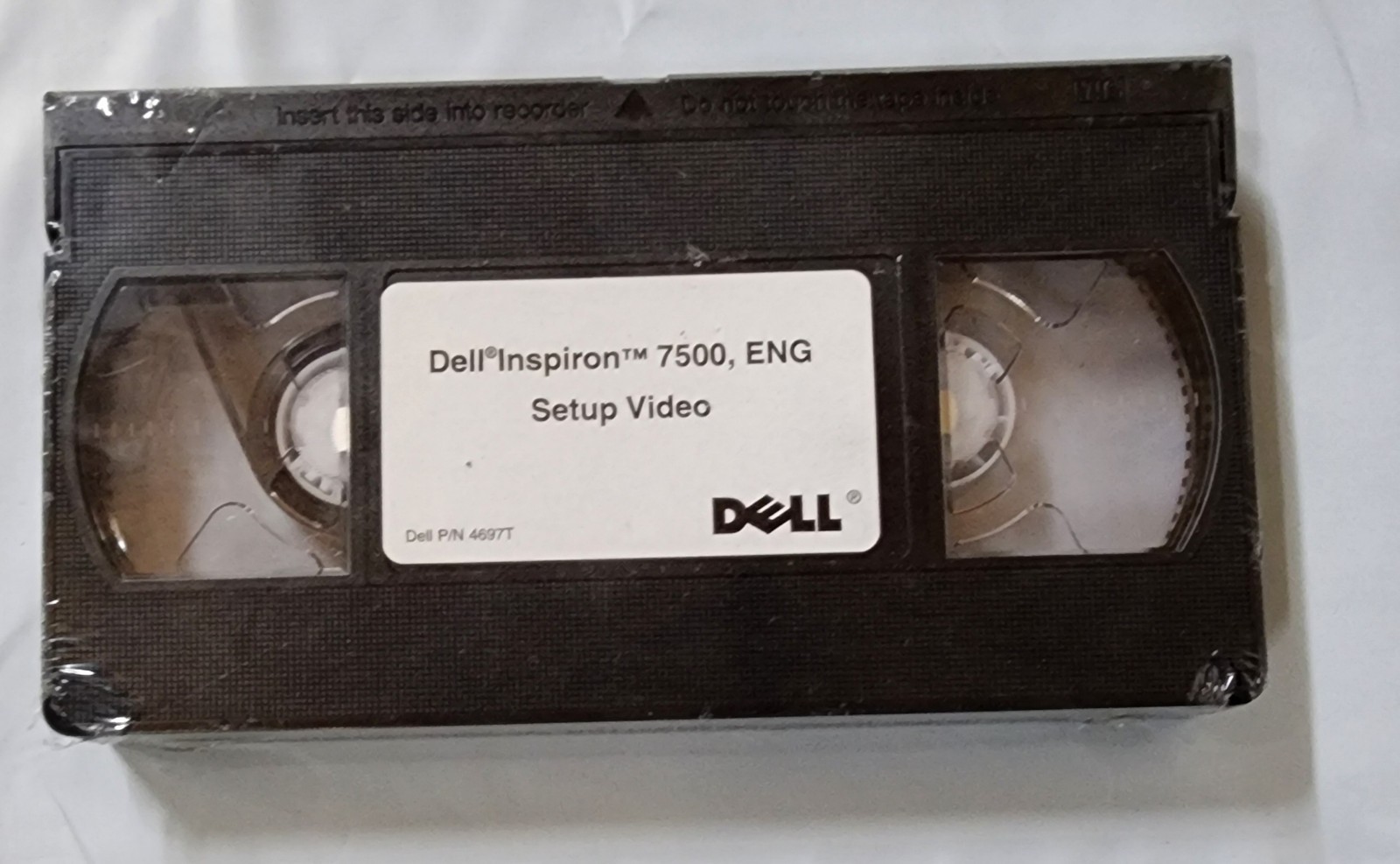 Dell Inspiron 7500 ENG setup video VHS VID 17500 Sealed 4697T Vintage