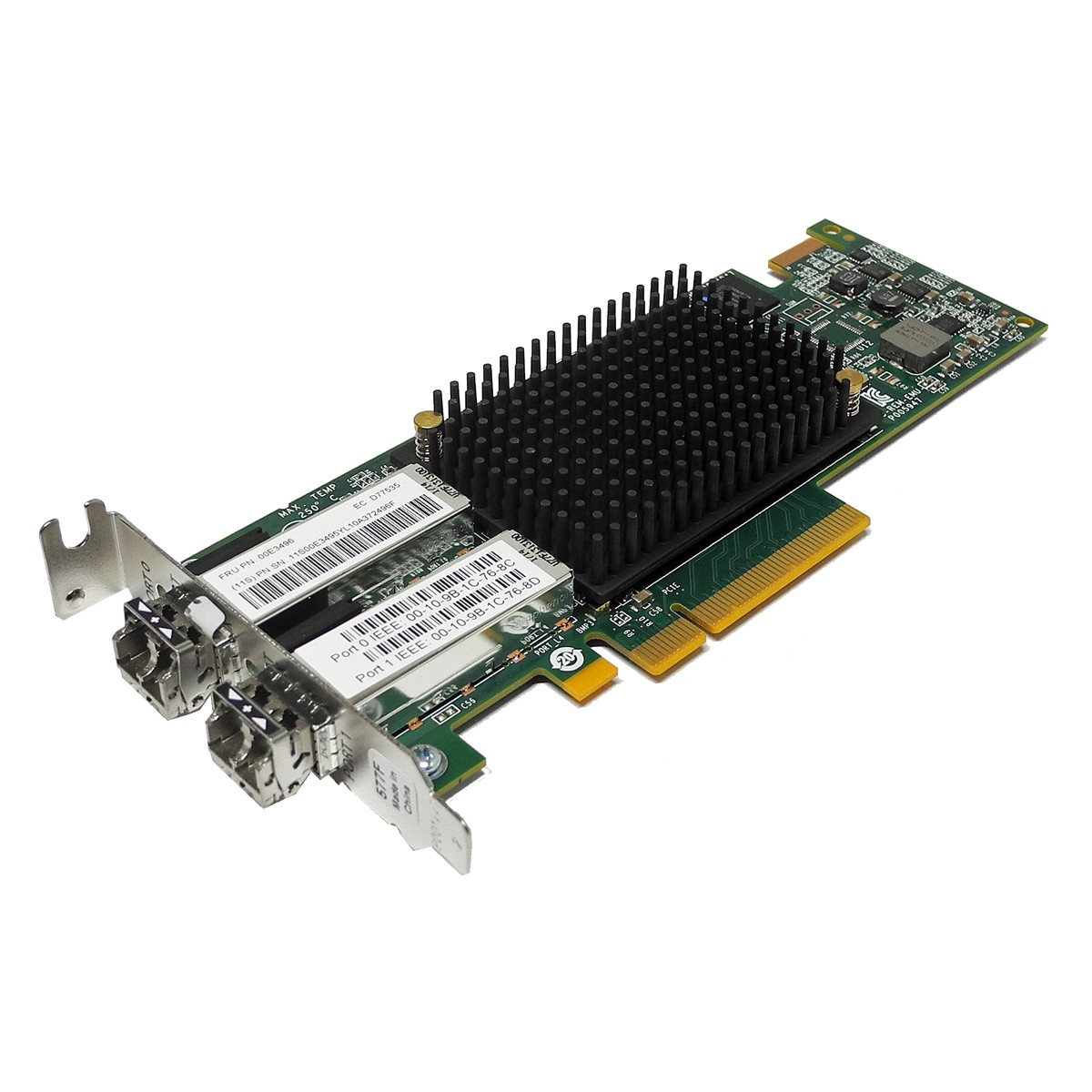 IBM Emulex LPE16002 2-Port 16Gb/s PCIe x8 FC Host Bus Adapter 00JY849 00ND478 LP