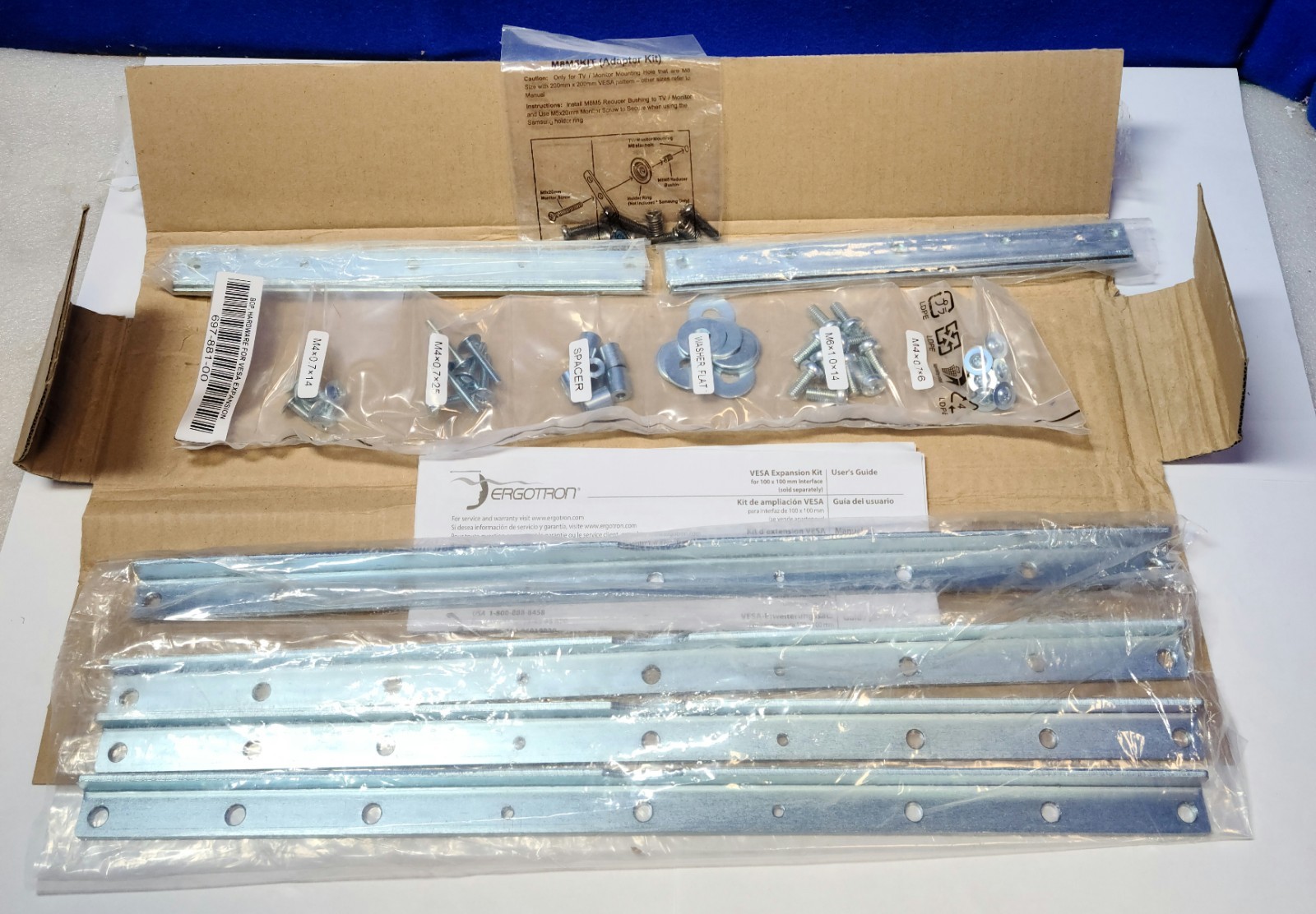 Brand New  ERGOTRON Vesa Expansion Kit 97-759