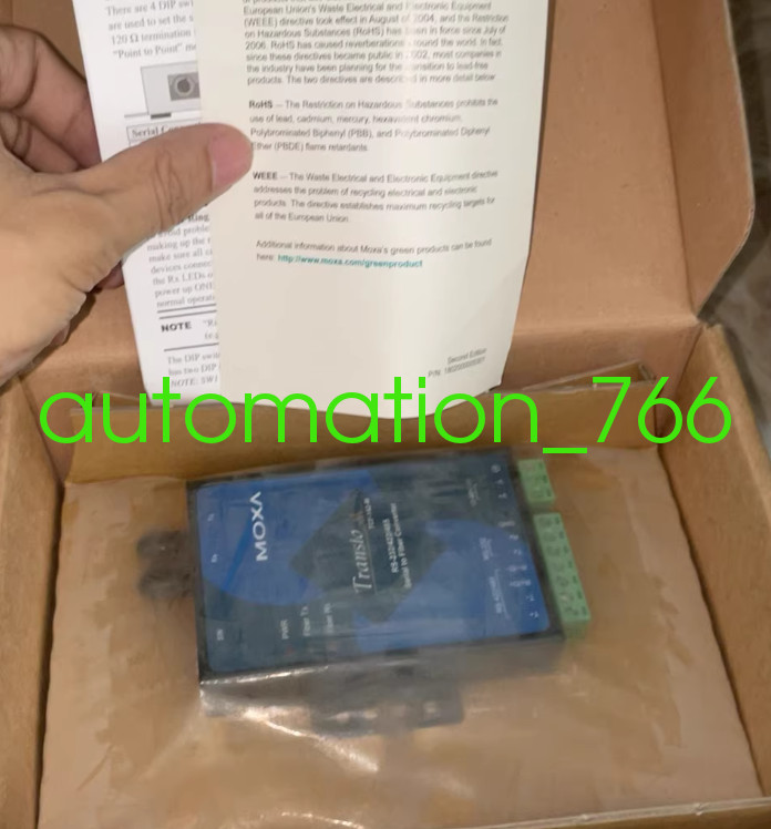 1PCS NEW MOXA  TCF-142-M-ST V3.1 Fiber optic converter shipping Via DHL or Fedex