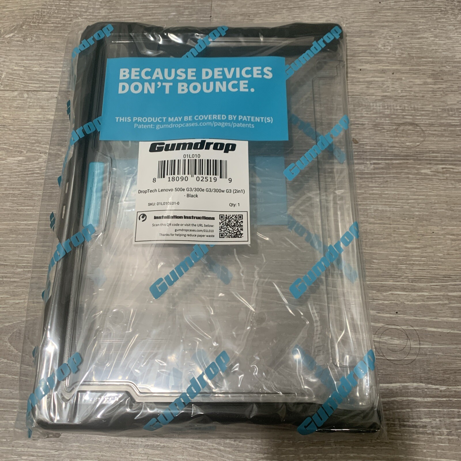 GUMDROP Droptech Case 01L010 For LENOVO 500E/500W/300E/300W Chromebook G3