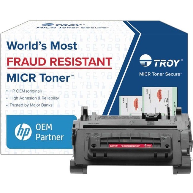Troy Toner Secure Original MICR Standard Yield Laser Toner Cartridge (CF281A) -