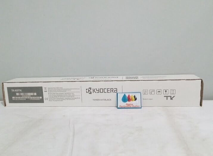 Kyocera TK-8377K TK8377K Black Toner Cartridge