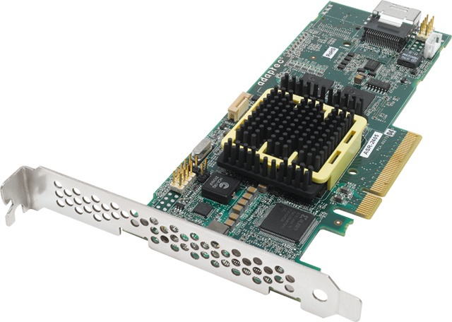 Adaptec 2260200-R  ASR-2405 128Mb DDR2 PCI-E SAS/SATA 3.0 Raid Controller *New*