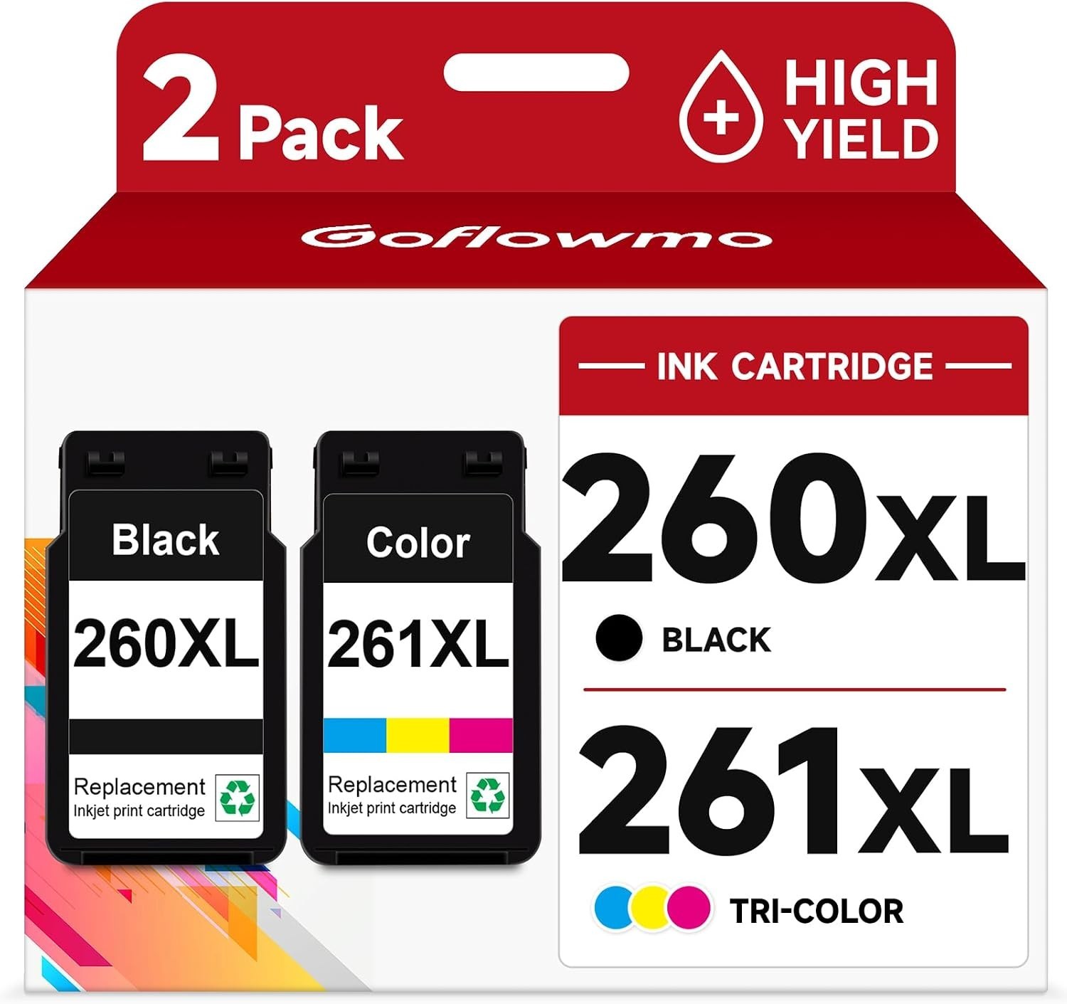 260xl 261xl Ink Cartridges for Canon TS6420 TS6400 PG-260 Pixma TS5320 TS5300