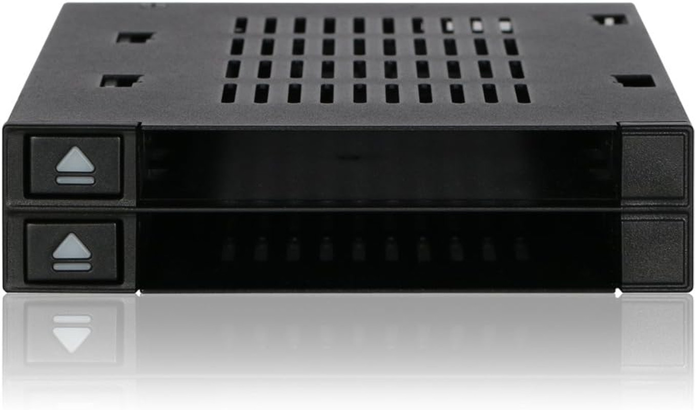 ICY DOCK Dual 2 Bay 2.5” SSD & HDD Dock Tool-Less Hot-Swap SATA / SAS Mobile Rac