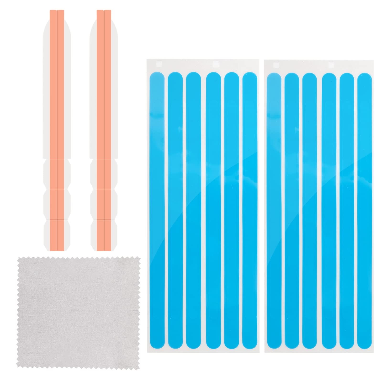 Privacy Filter Adhesive Strips and Plastic Slide Mount Holder Tabs for Comput...