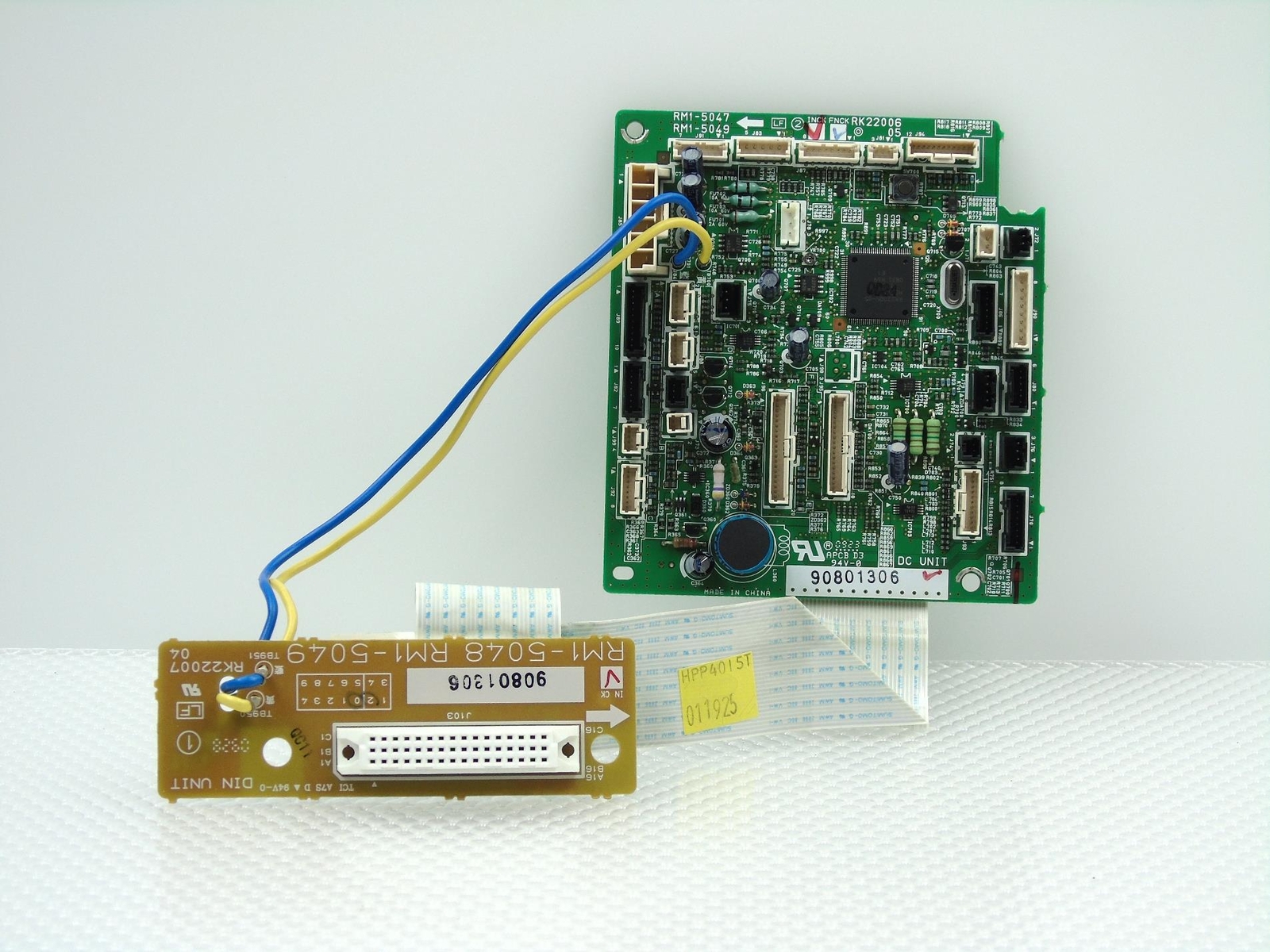 HP LJ P4015tn LaserJet Printer DC Controller  Board - RM1-5047 / RM1-5048