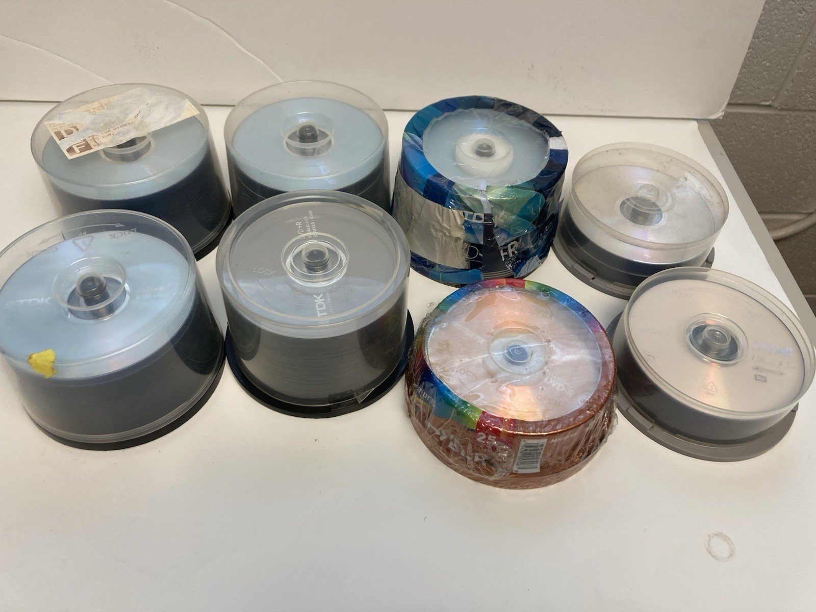 DVD-R Lot 300+ (Tdk, Memorex, and Sony)