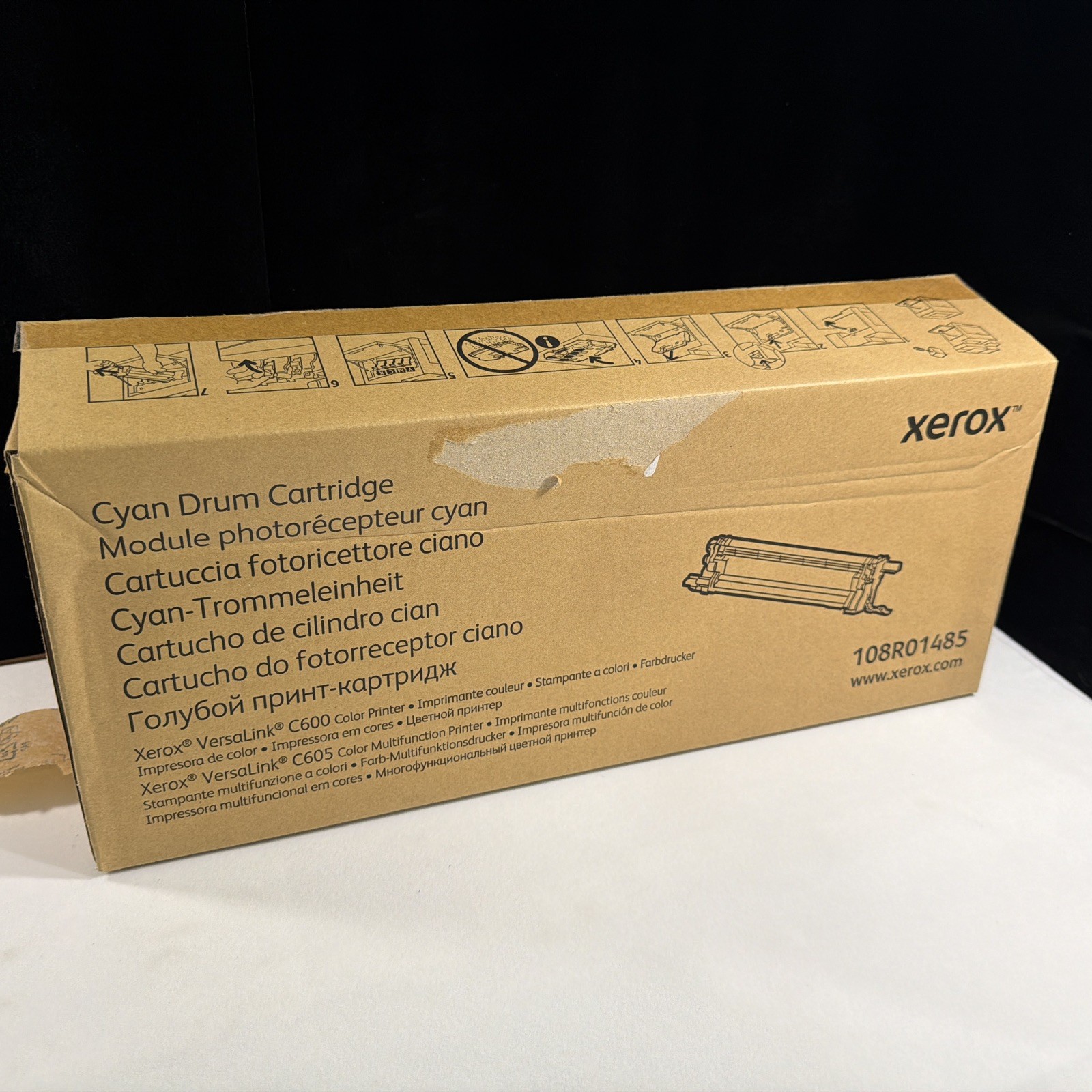 Xerox 108R01485 Genuine Cyan Drum Cartridge VersaLink C600 C605 New