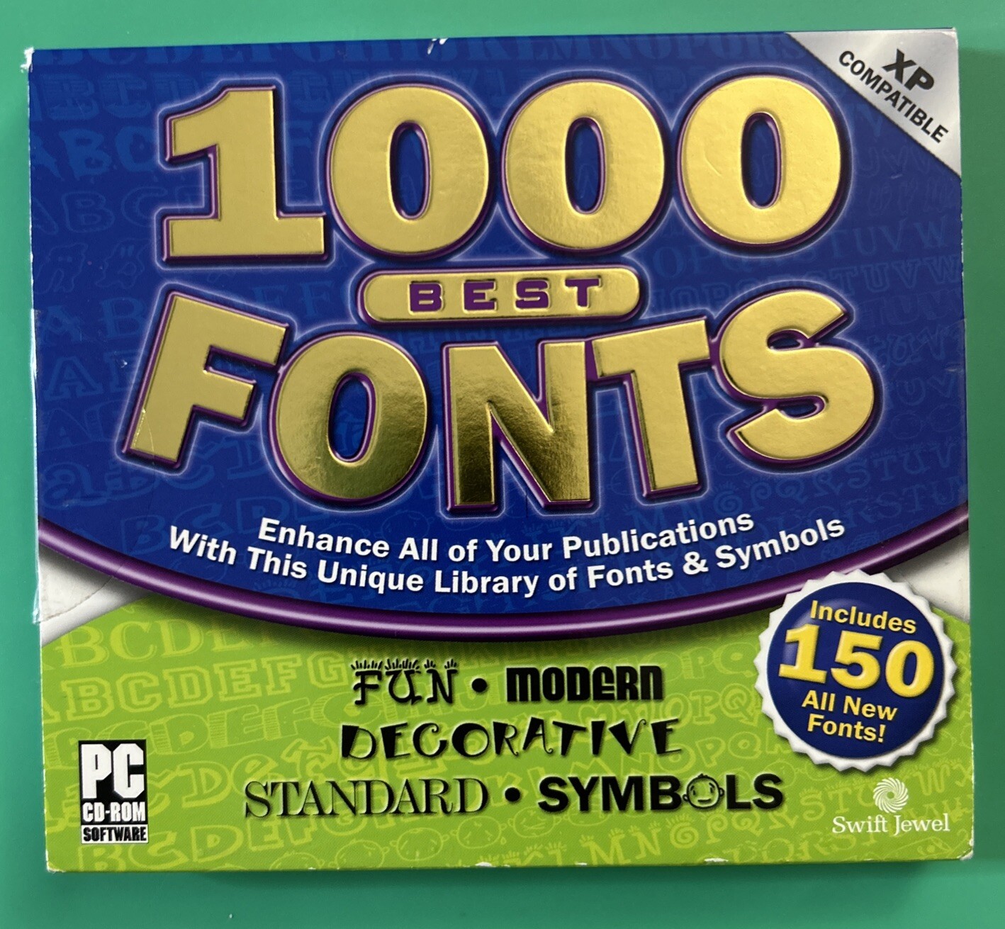 Cosmi 1,000 Best Fonts—New & Sealed