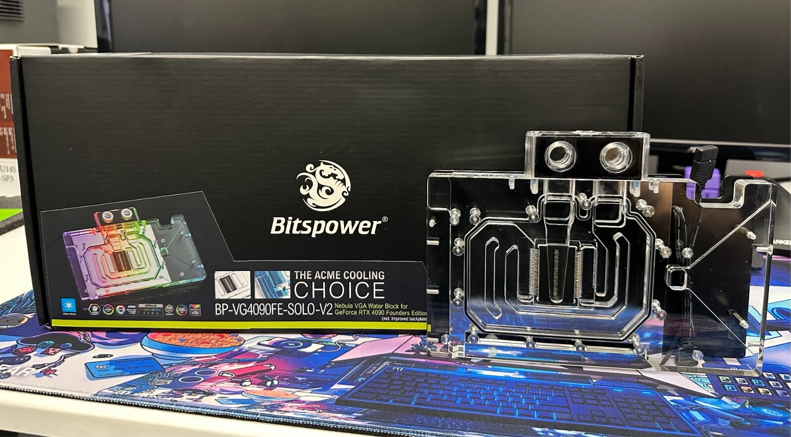 Bitspower Nebula GPU Water Block for GeForce RTX 4090 FE (BP-VG4090FE-SOLO-V2)