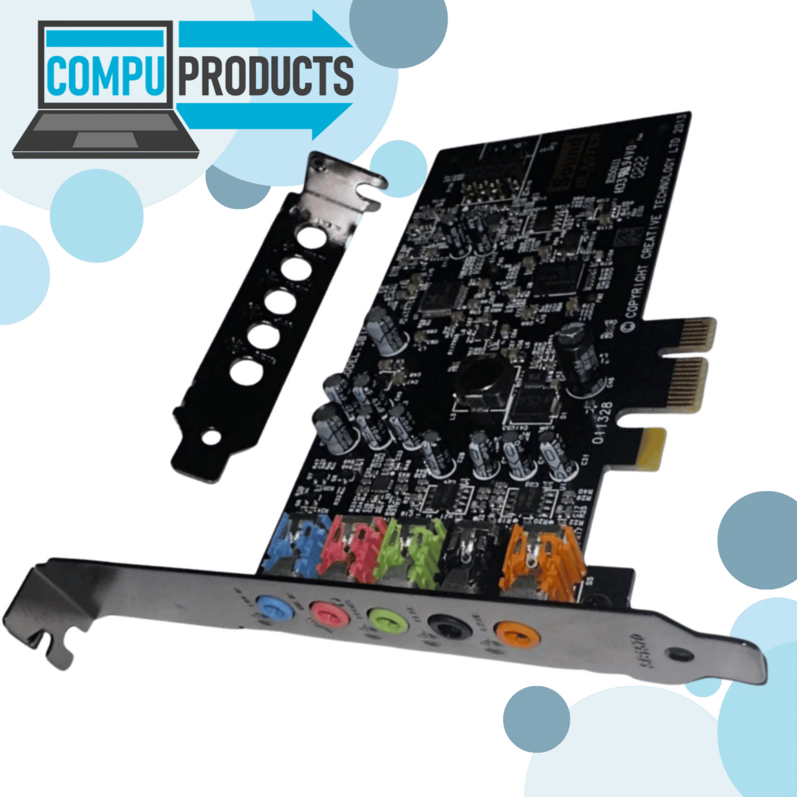 SOUND BLASTER Audigy Fx CREATIVE SB1570 (5) 3.5mm PCIe x1