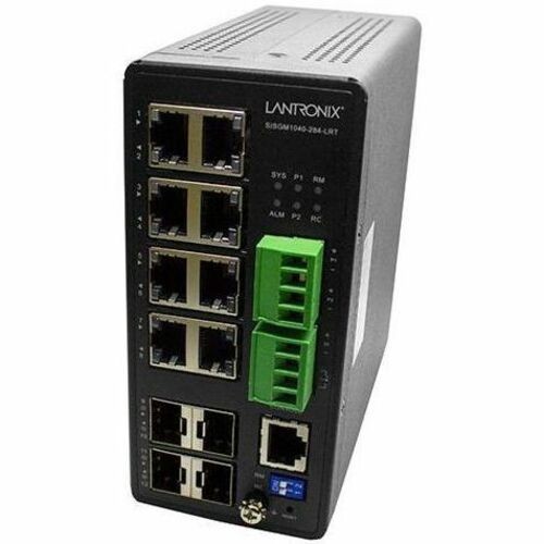Transition Networks Managed Hardened Gigabit Ethernet Switch SISGM1040-284-LRT