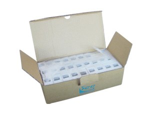 Surface mount box 1-port 25pk wh