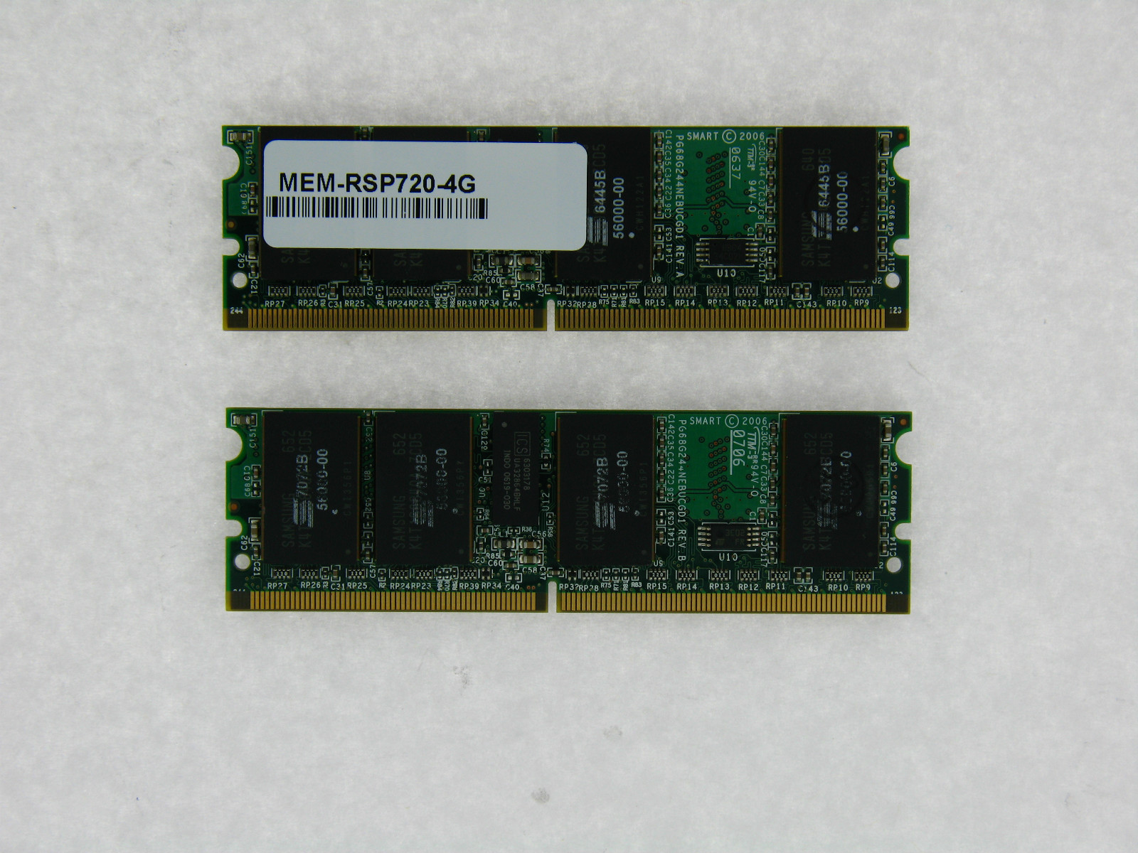 MEM-RSP720-4G 2x2GB 4GB Approved memory for Cisco RSP720