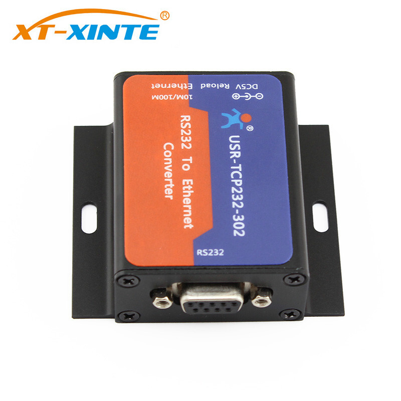 USR-TCP232-302 Serial RS232 to Ethernet TCP/IP Ethernet Converter  Server Module