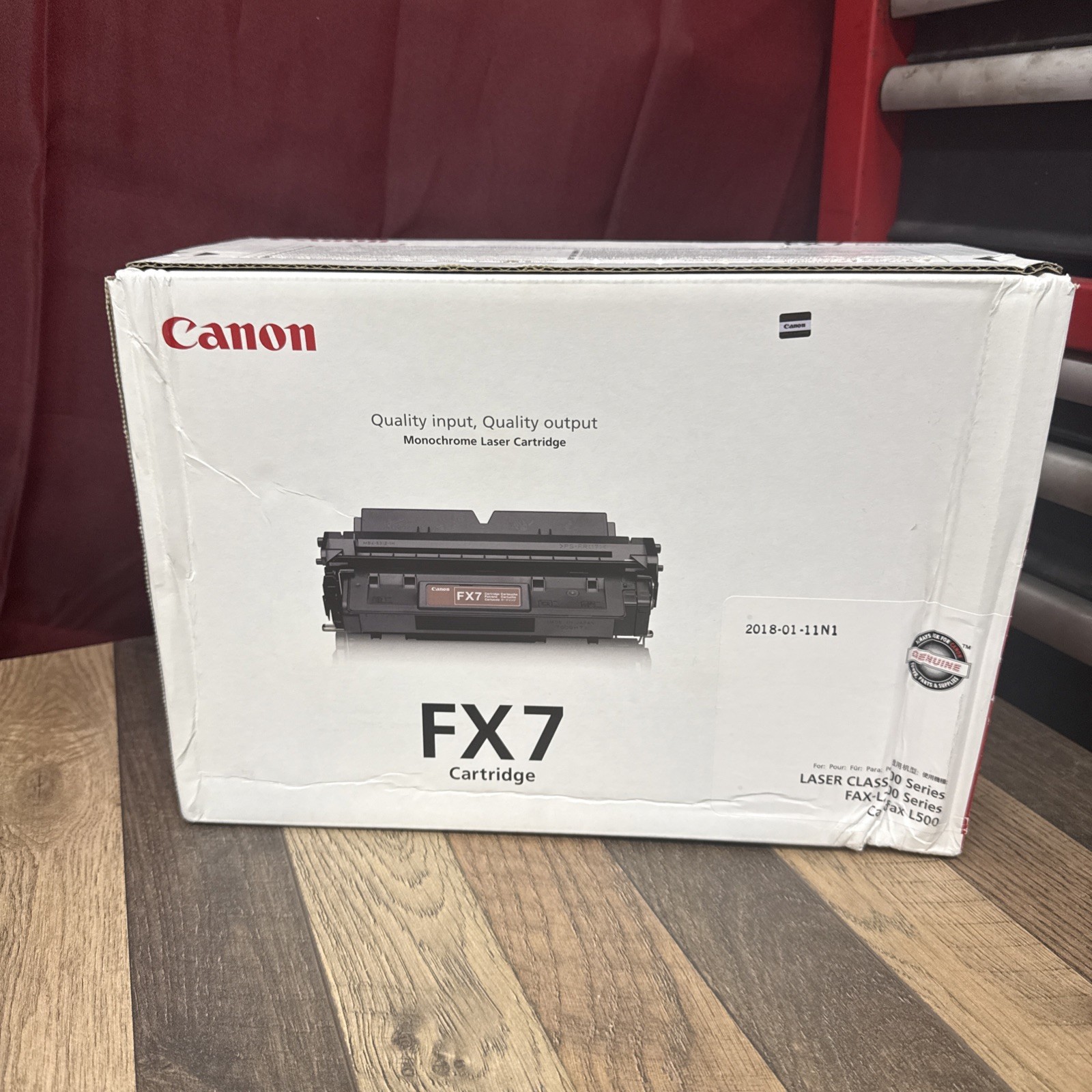 New Genuine Canon Laser Class 700 Series Fa-L2000 CanonFax L500 Toner FX-7 2018