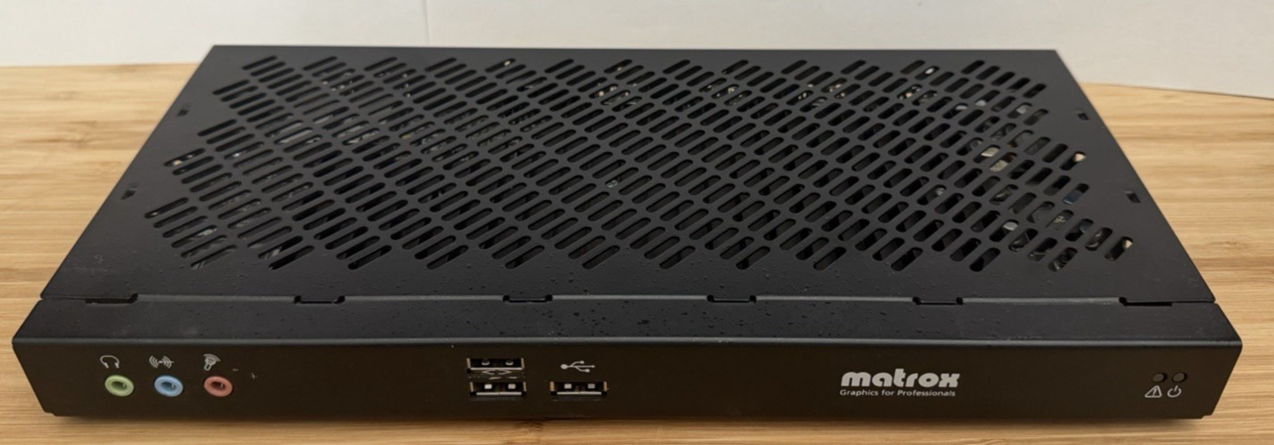 MATROX XT02-F2408F EXTIO KVM EXTENDER - Excellent Condition. No Power Supply