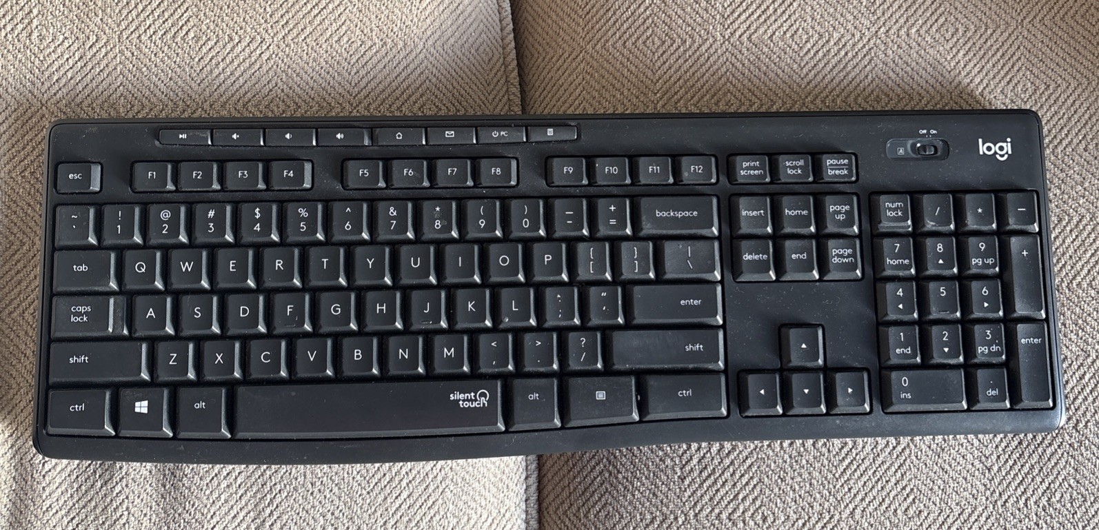 Logi SilentTouch K295 Wireless Keyboard QWERTY