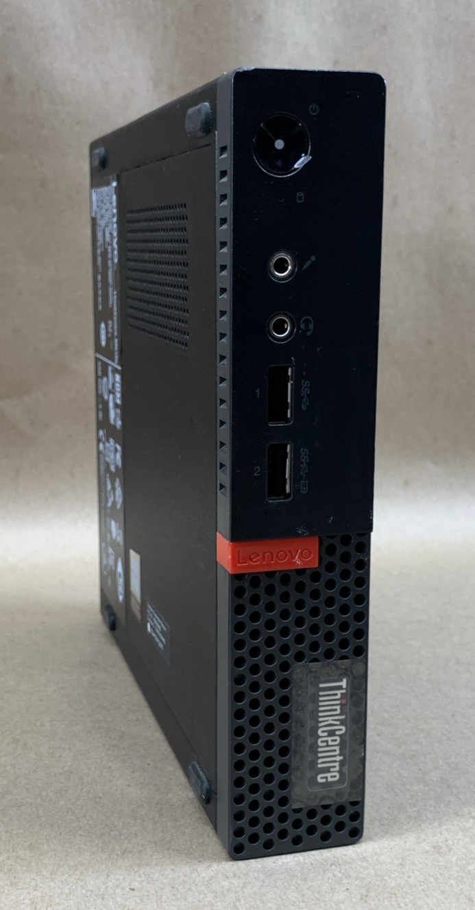 Lenovo ThinkCentre M910q MFF, Core i5-7500T @ 2.7GHz, 4GB RAM, No SSD, No OS
