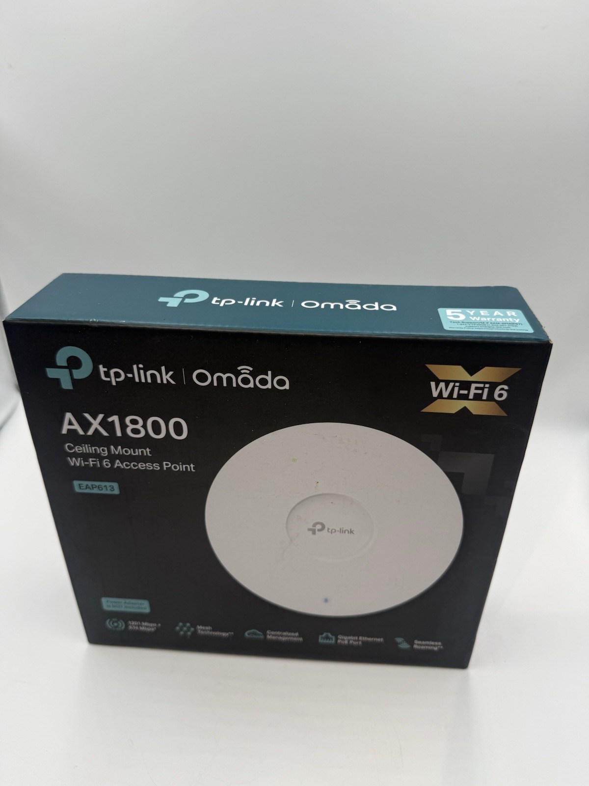 TP-Link EAP620 - AX1800 Ceiling Mount Wireless Access Point - White