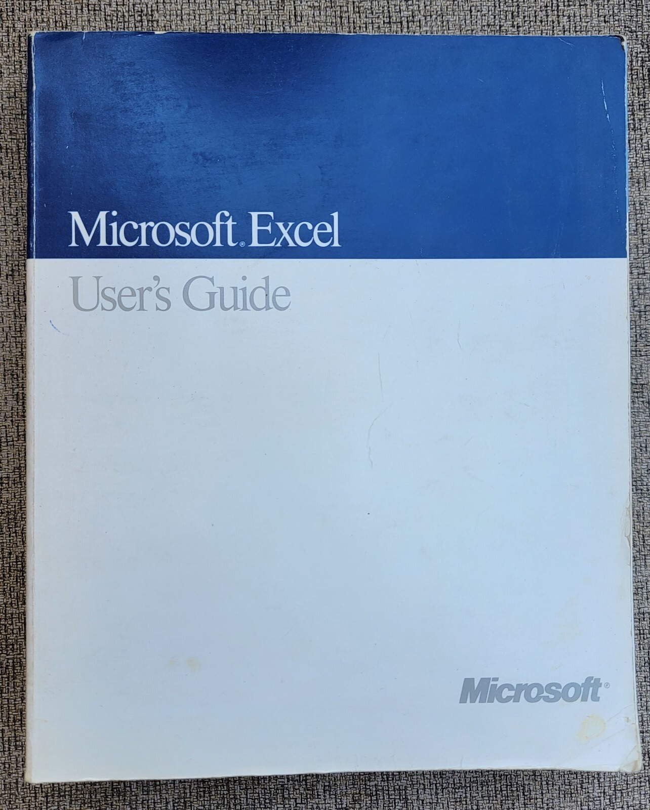 Microsoft Excel Users Guide Version 3.0 OS 2  Or Windows Series