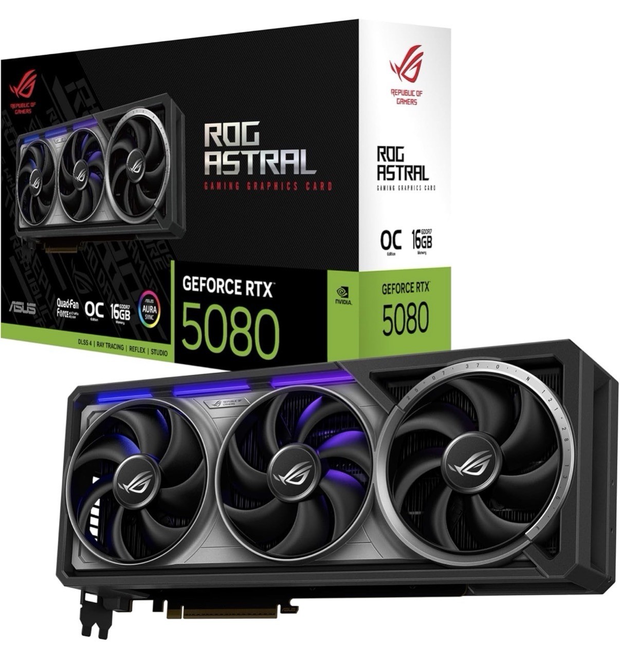Asus ROG Astral GeForce RTX™ 5080 16GB GDDR7 OC Edition