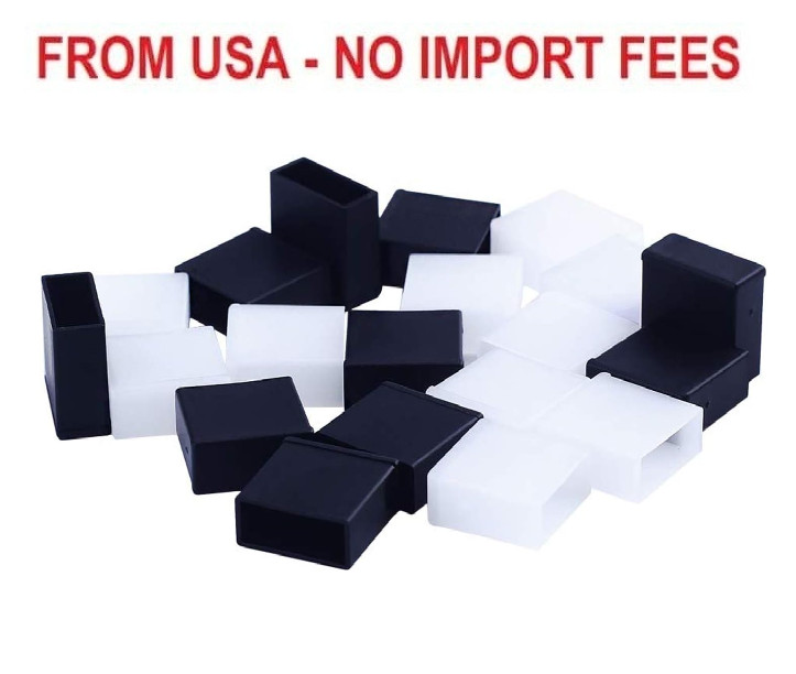 USB Cover Cap, 20 Pcs Black Clear Plastic USB A Port Male Anti-Dust Plug Protect