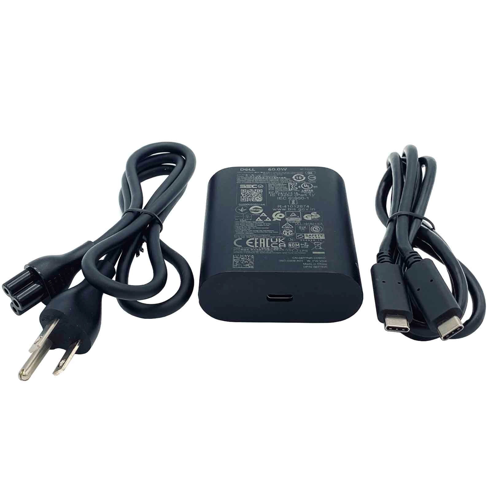 Genuine 60W Dell USB C AC Adapter for Dell Latitude 5310 5430 7290