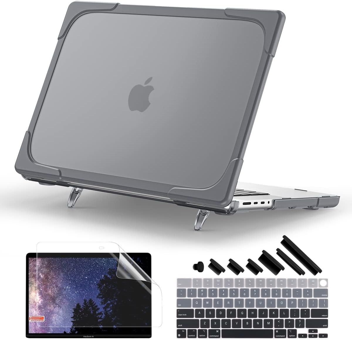 Heavy Duty Case for New MacBook Pro 16 inch 2026 M5 2024 M4 2023 M3 2021 M2 Pro