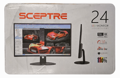 SCEPTRE LED 24" ULTRA SLIM PRO SERIES 110HZ LED MONITOR 