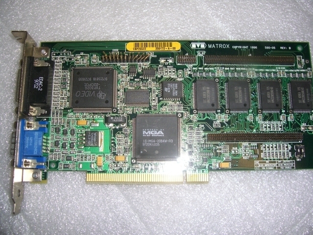 Matrox 590-05 MGA-MIL/4/DELL3 00059264 Video Card