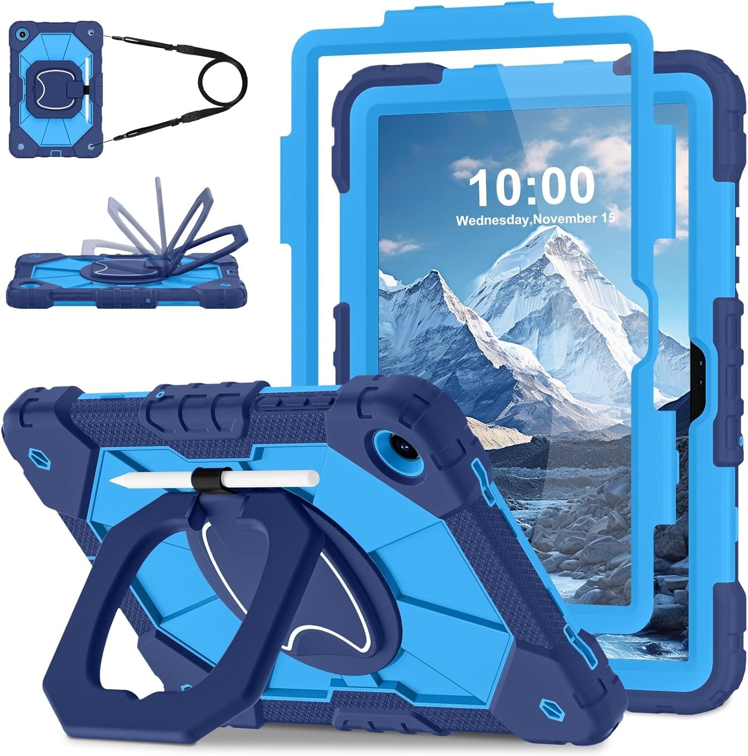 WESOROL Case for Galaxy Tab A11 Plus/A9 Plus 11 Inch,Shockproof Cover for Samsun