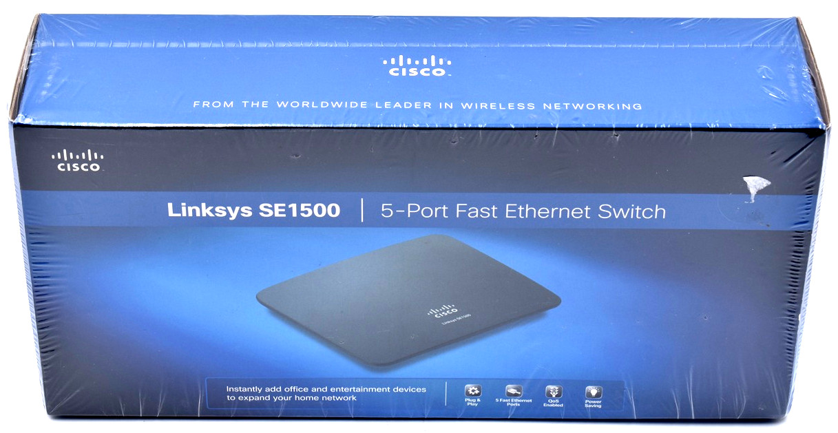 Linksys SE1500 5-Port Fast Ethernet Switch Cisco