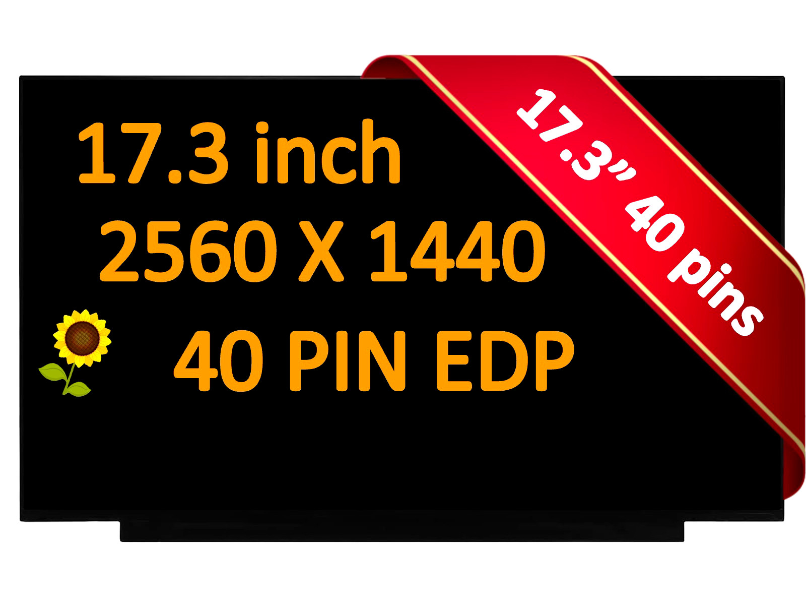 17.3" NE173QHM-NZ5 QHD 2560x1440 240Hz 40Pin LED LCD Non-Touch Screen Display