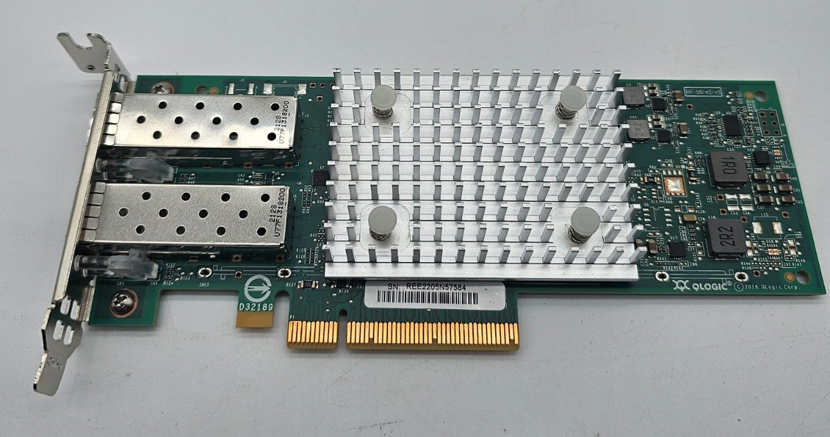3x Dell QL41262HLCU-DE Dual-Port 25GbE SFP+ PCIe Network Card Dell P/N: 0415DX