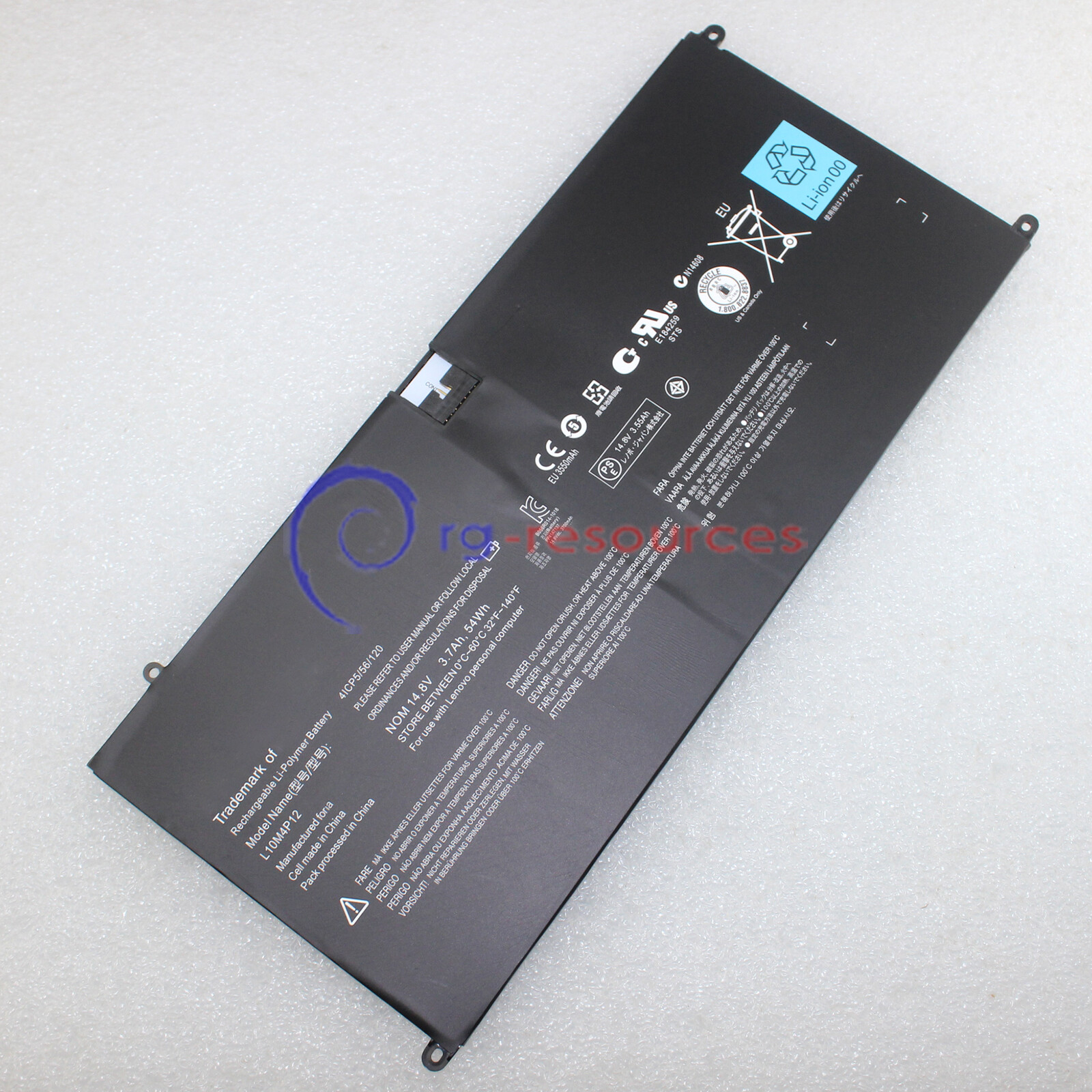 New Laptop L10M4P12 Battery for Lenovo IdeaPad Yoga 13 13-ISE U300s U300s-ISE