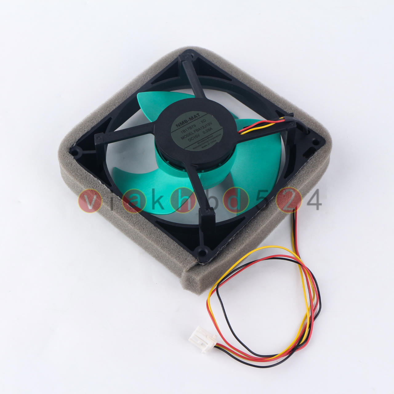 one New NMB-MAT 15V 0.28A FBA12J15V for refrigerator cooling fan