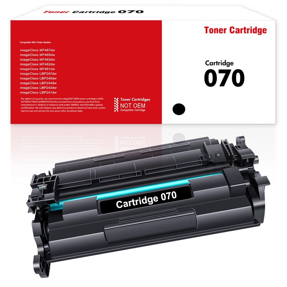 070 Black Toner Cartridge for Canon CRG-070 imageClass MF465dw MF462DW LBP247dw