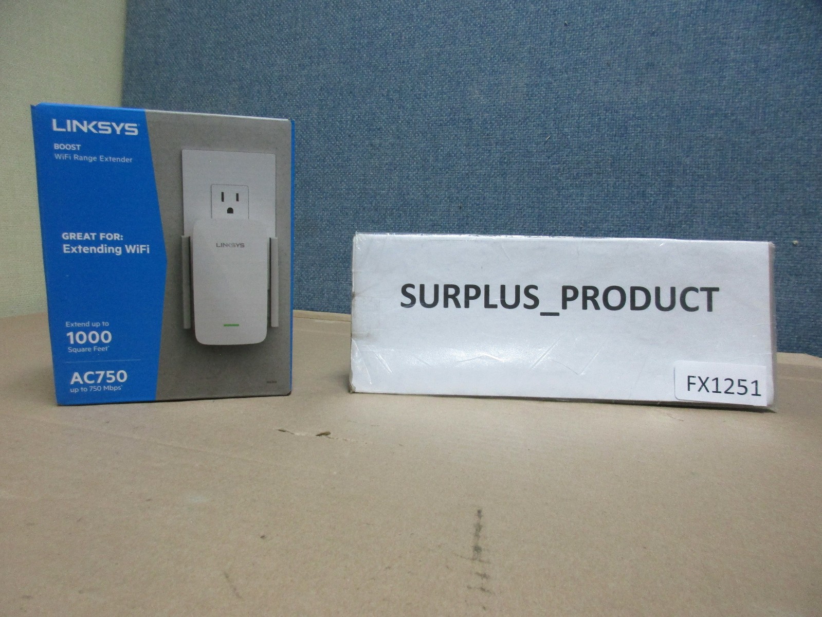 LINKSYS MODEL RE6300 AC750 BOOST DUAL-BAND WI-FI GIGABIT RANGE EXTENDER NEW BOX