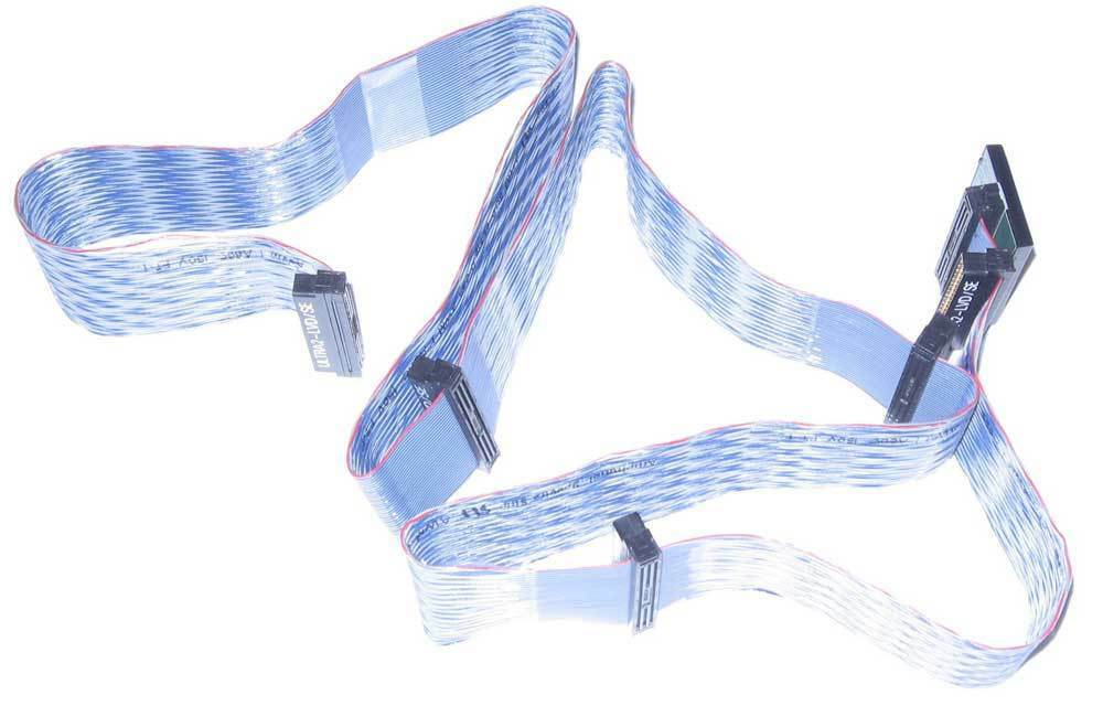 48" SCSI ULTRA2-LVD/SE Twist-N-Flat Cable 4-Device 498583-00