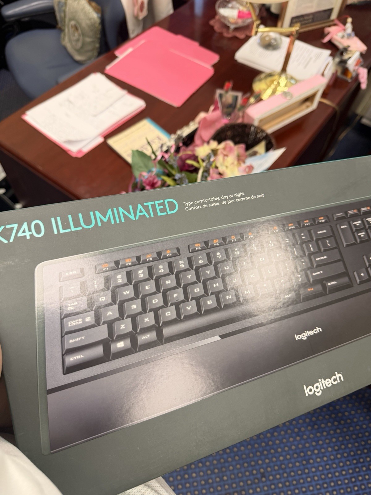 Brand New Sealed Logitech K740 illuminated keyboard