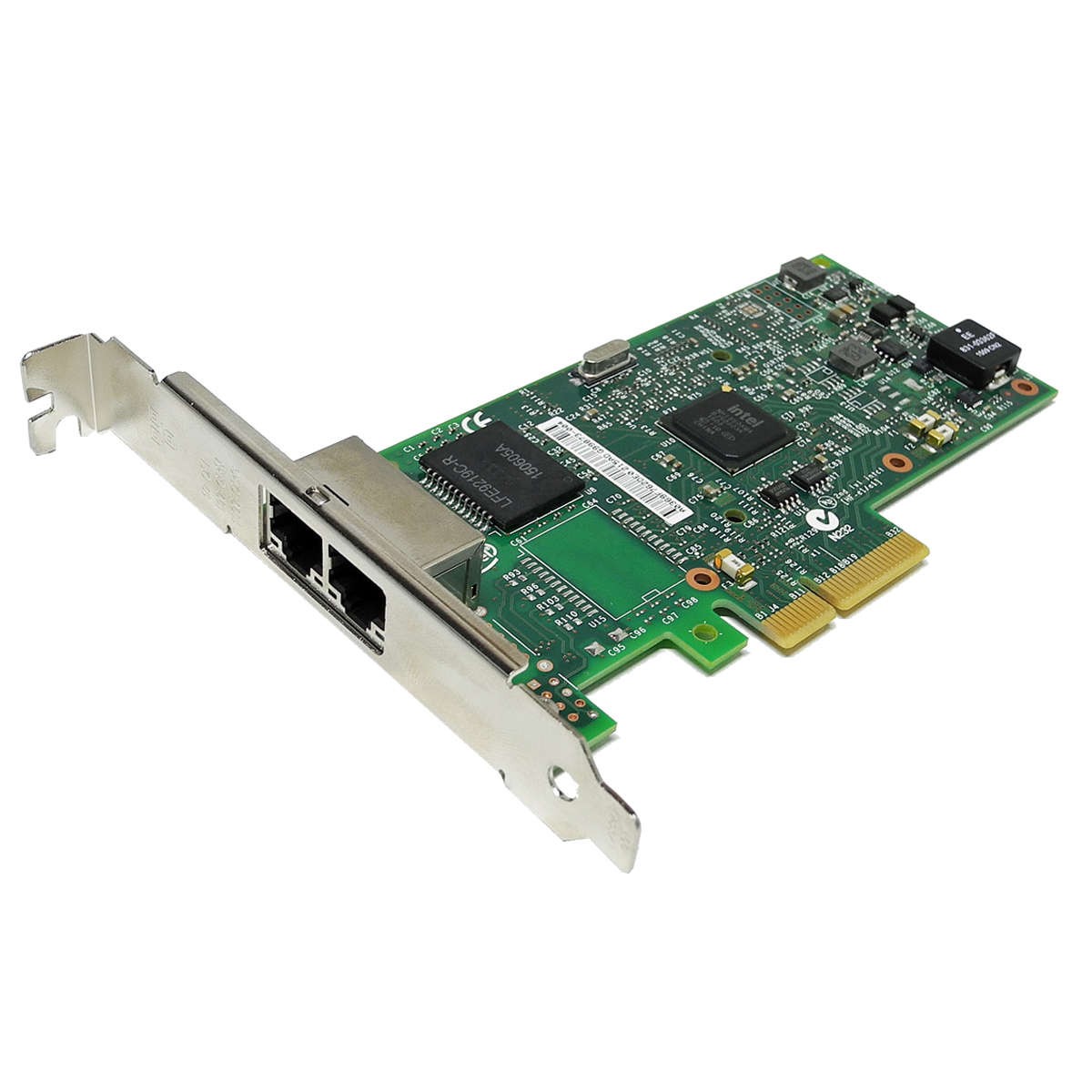 Intel IBM I350-T2 Dual Port PCIe x4 Gigabit Server Adapter FRU P/N 00AG512 FP