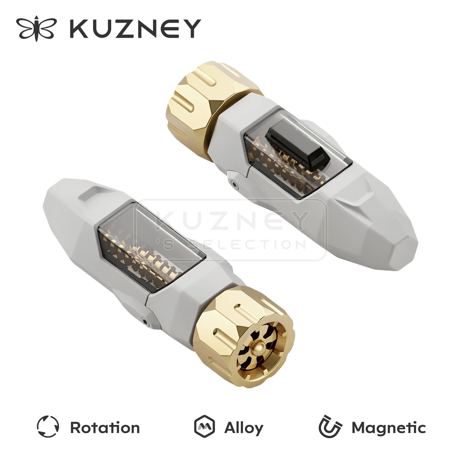 KeysMe Mars-03 Alloy Rocket Model Double Bearing Mechanics Toy Decoration