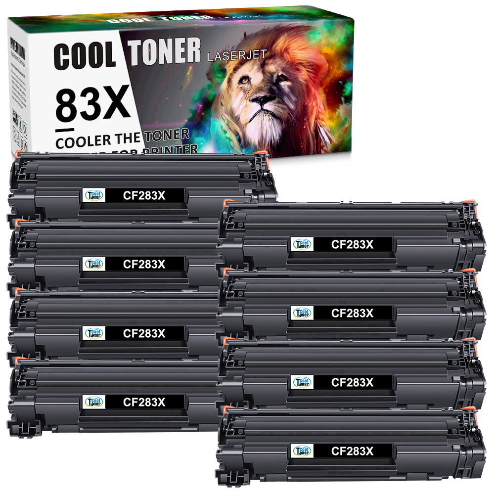 1-10 PACK 83X CF283X Toner For HP LaserJet Pro M201n MFP M225dw M225dn LOT